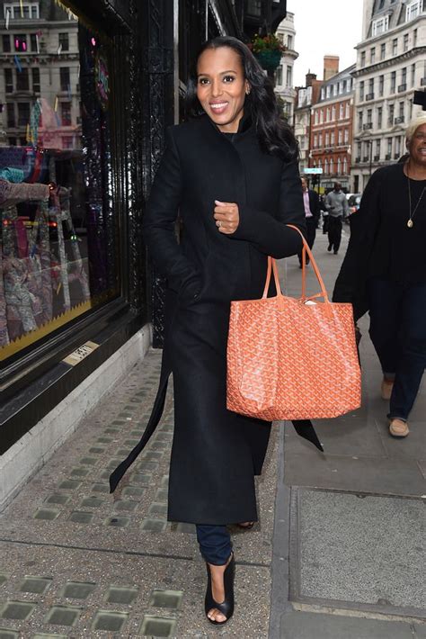 celebrities in goyard|best goyard handbags.